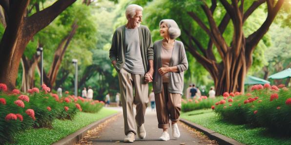 Der Traum vieler Paare: Glücklich bis ins hohe Alter